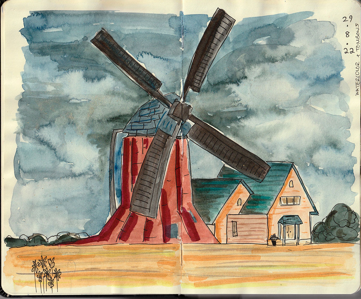 The Dutch windmill