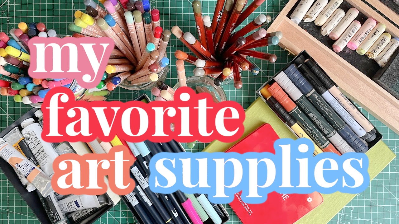 My best art supplies in 2023