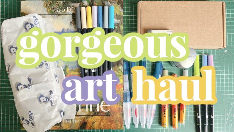 A perfect spring art haul