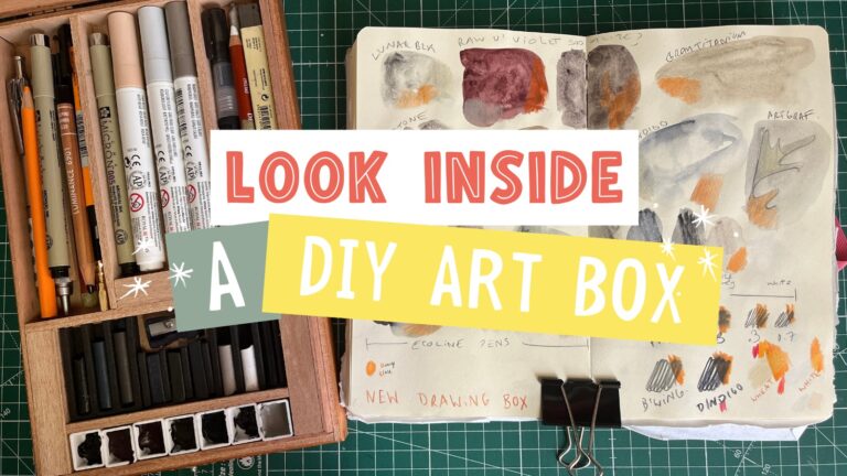 Making a DIY art box