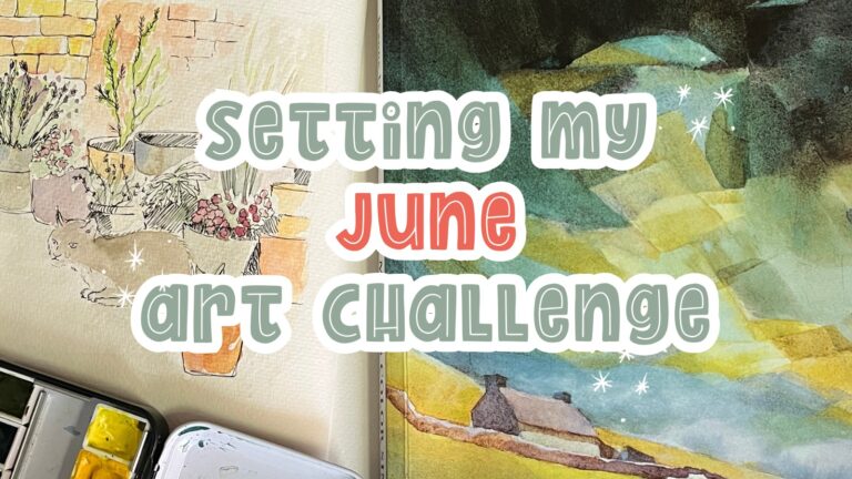 Setting my June 2024 personal art challenge - making color sing!