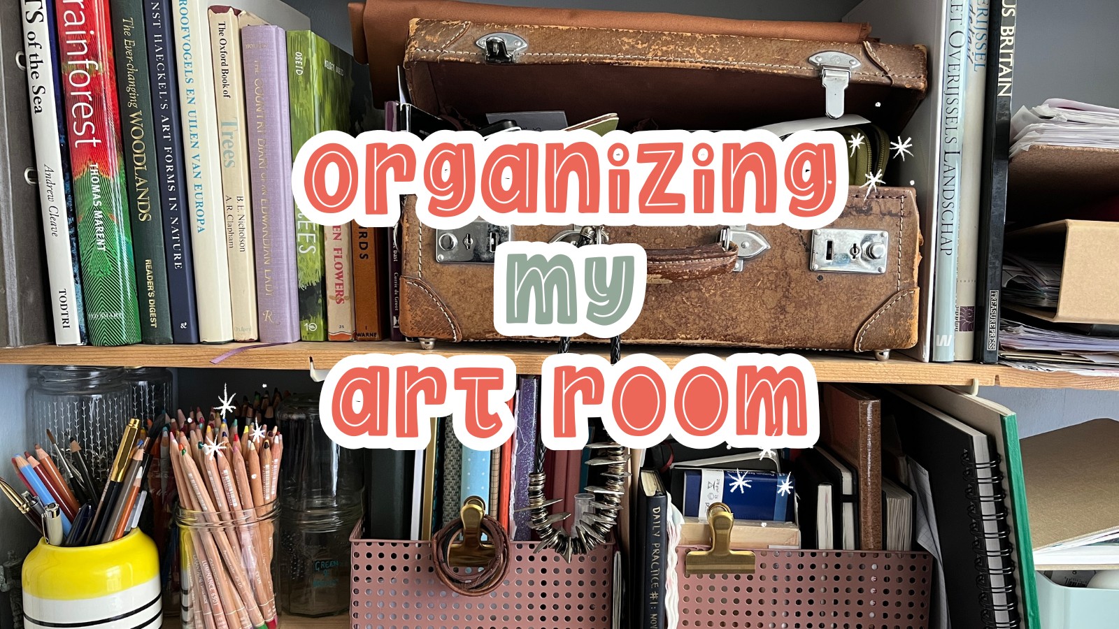 How my art room is organized