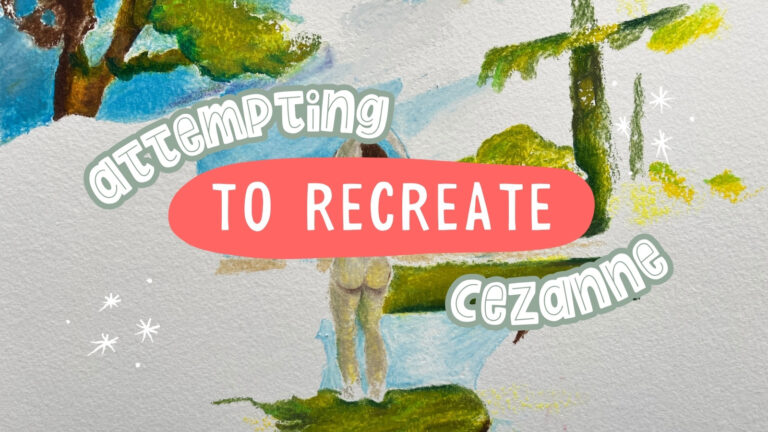 I tried recreating a cezanne painting