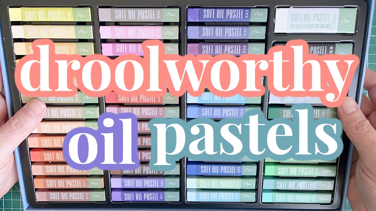 A drool worthy set of square oil pastels!