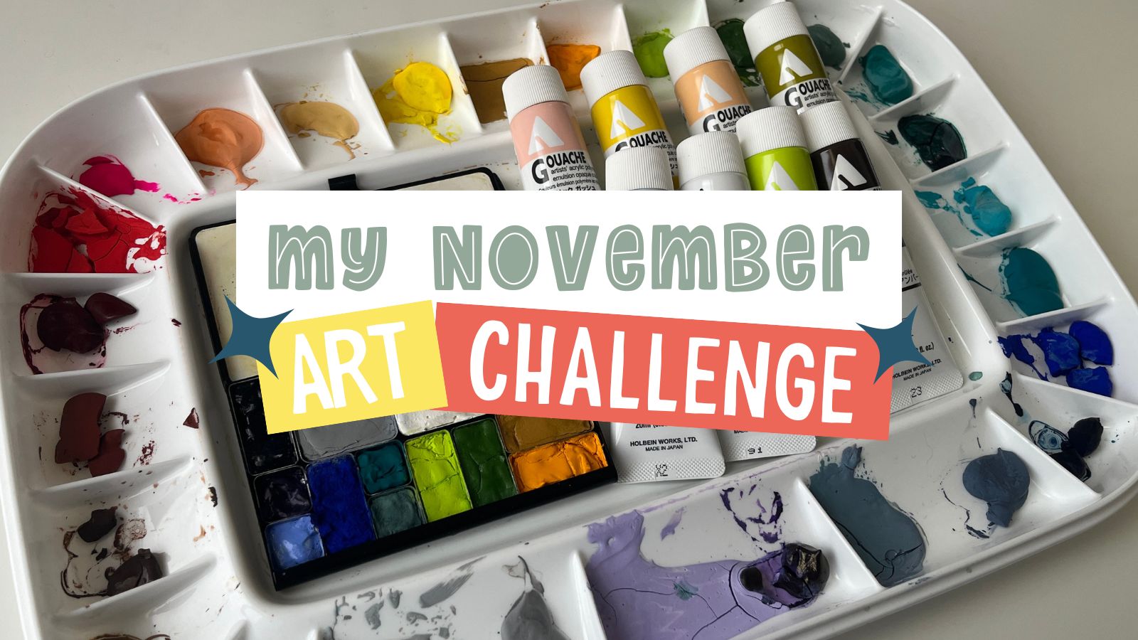 My November 2024 personal art challenge