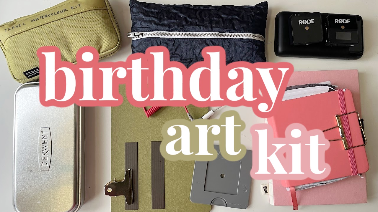 My birthday art kit for 2026