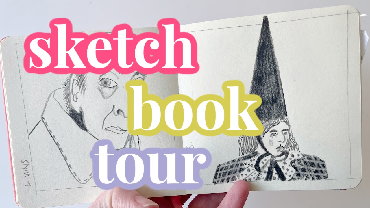 A sketchbook tour from dec 2025 to feb 2026