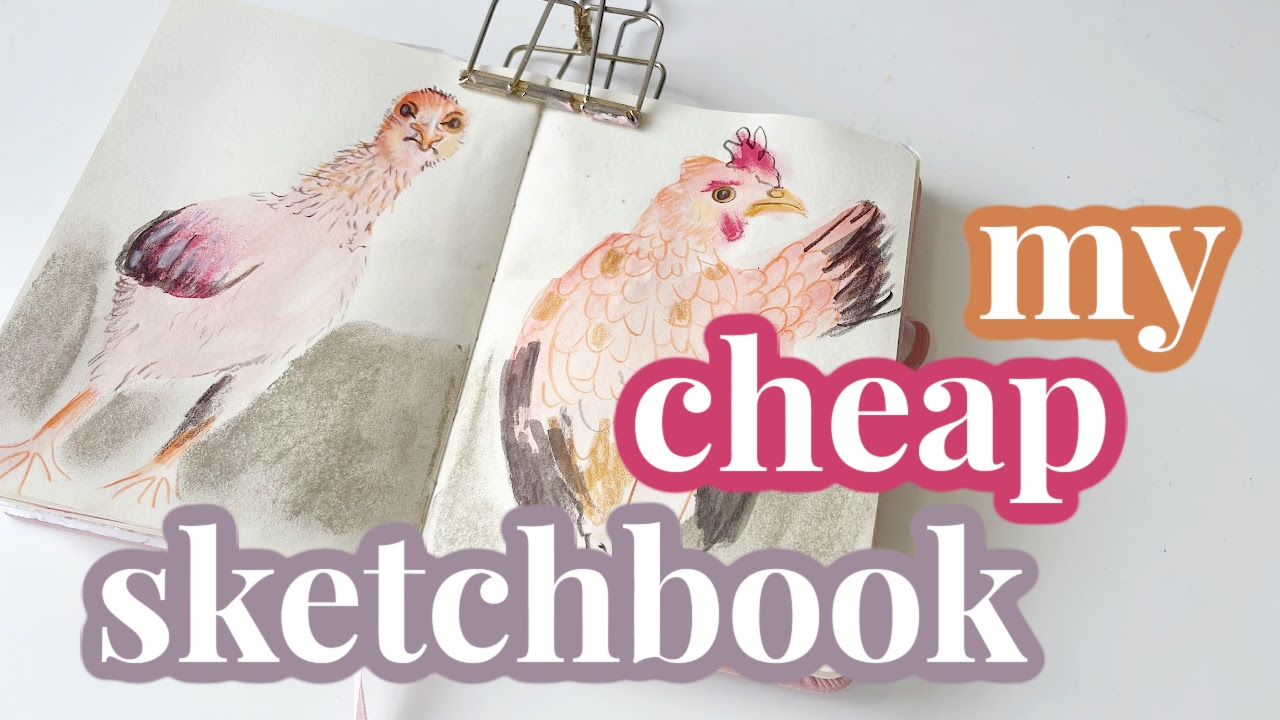 A cheap sketchbook tour in Spring 2026